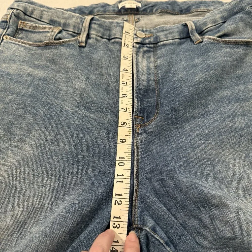 GOOD AMERICAN Good Legs Straight High Rise Jeans Size 18‎ GLSNF740OP - Picture 8 of 10